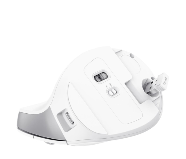 Trust OUTLET - BAYO II ERGONOMIC WIRELESS (biały) - 1490007 - zdjęcie 7
